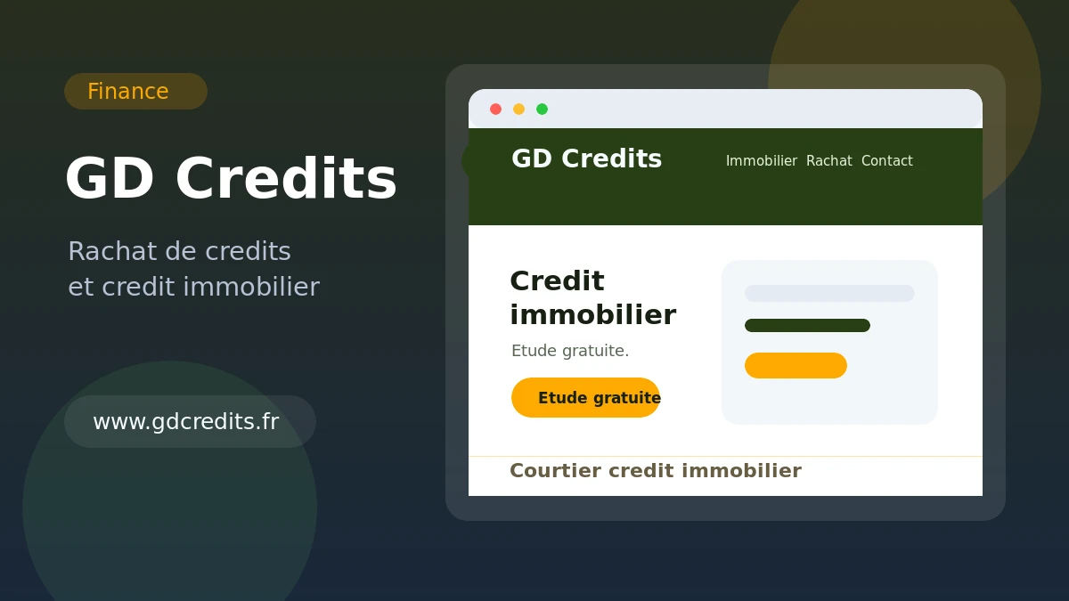 Aperçu du site www.gdcredits.fr